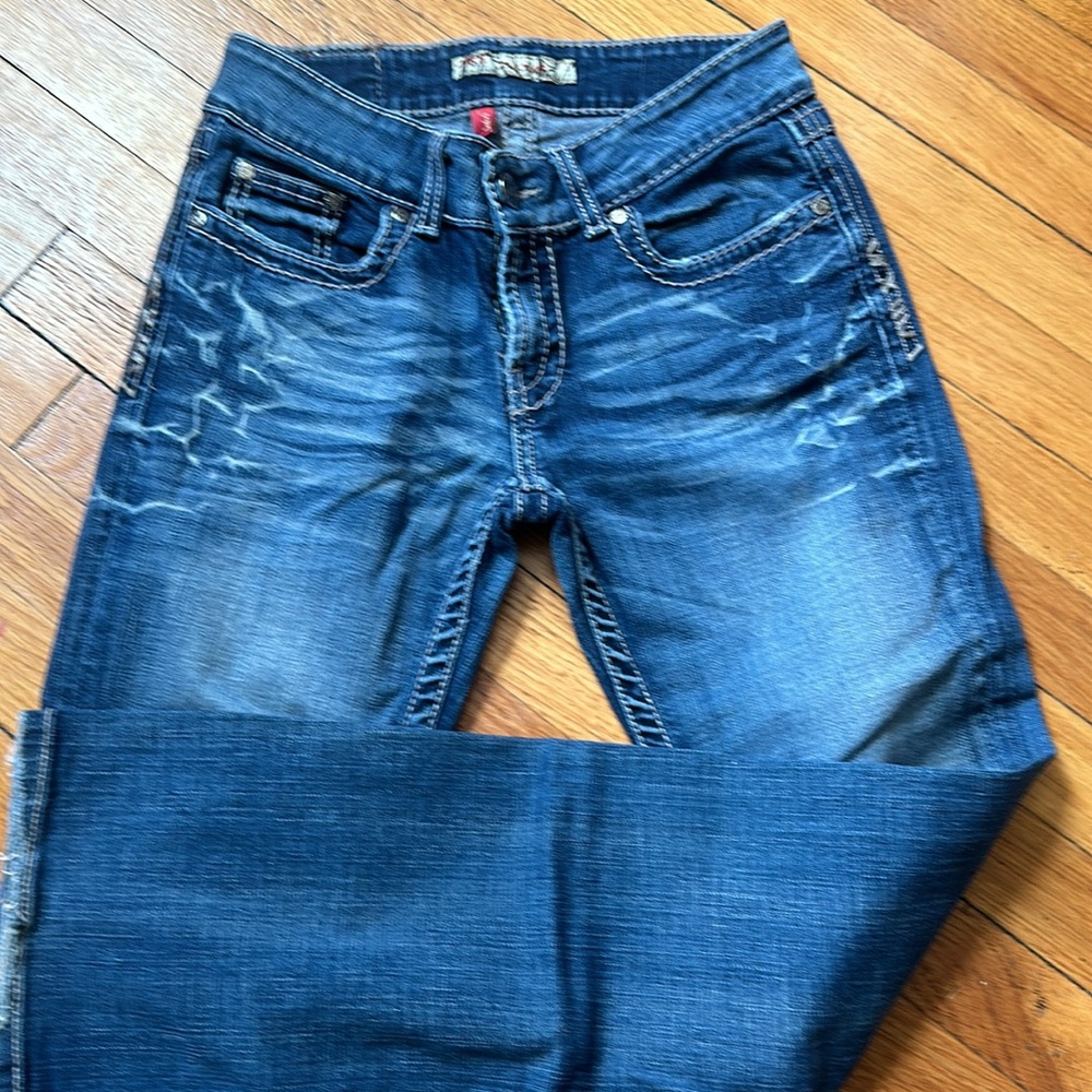 BKE Low-Rise, Boot-Cut Jeans